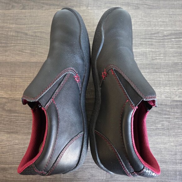 Kuru Kivi Leather Slip-On Shoes Loafers Black Size Women's 9.5 Comfort Casual - Picture 6 of 10